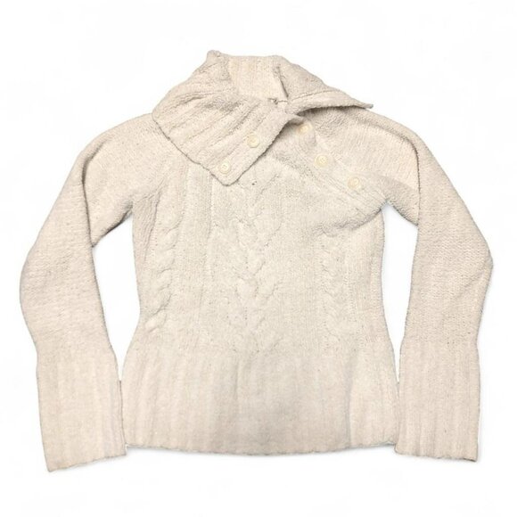 Ricki's Cream Plush Knit Sweater - Picture 2 of 6